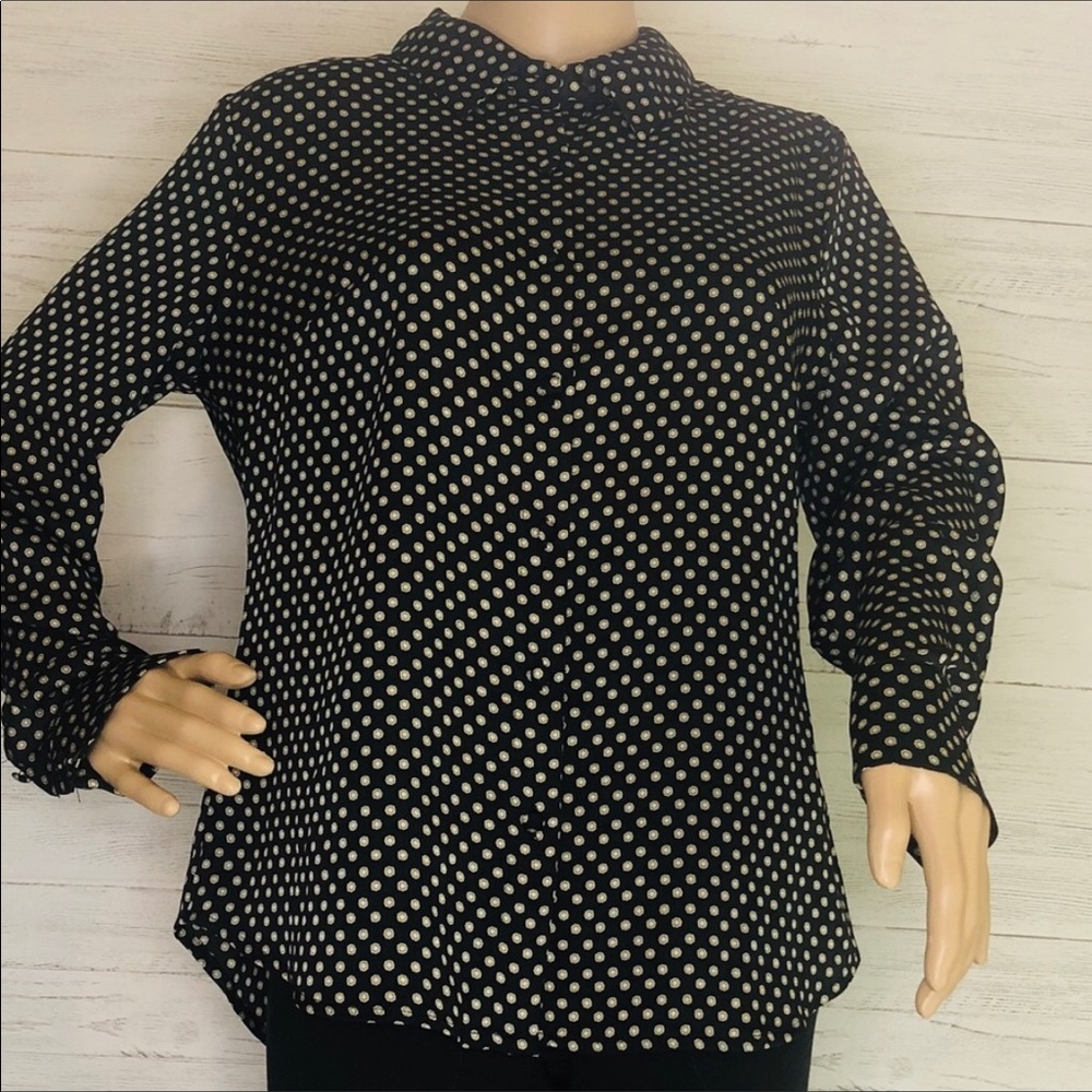 NEW Vince Camuto | Floral Polka Dot Button Down